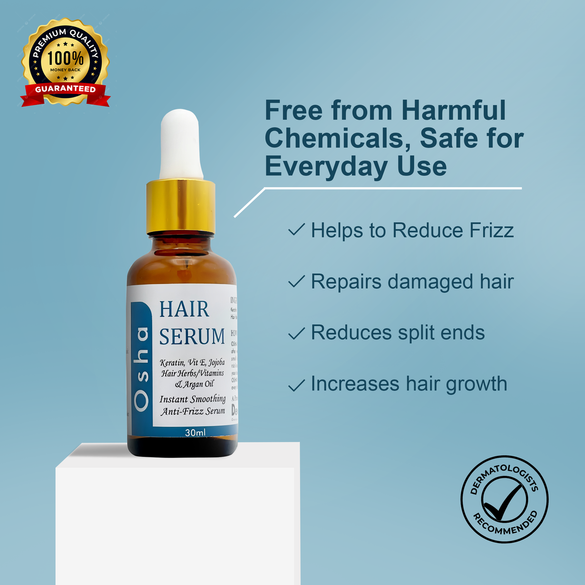 Frizz Ease Serum – Osha Pure
