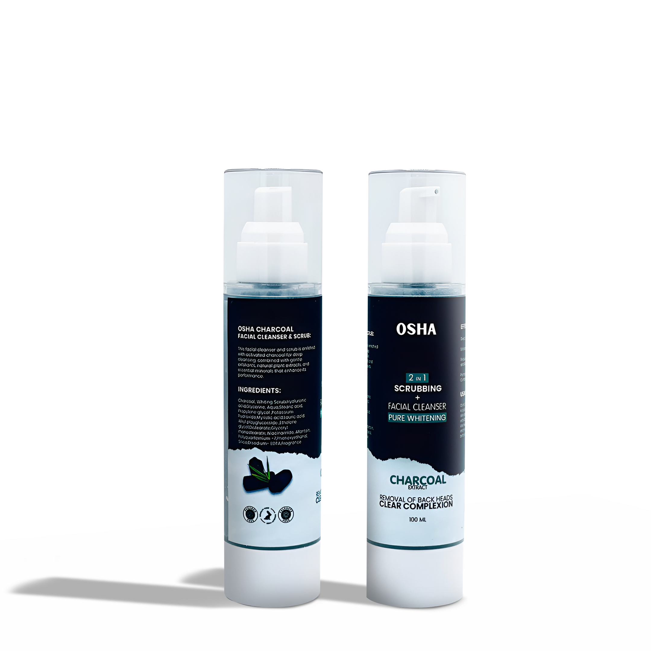 Charcoal Extract Facial Cleanser 100ML