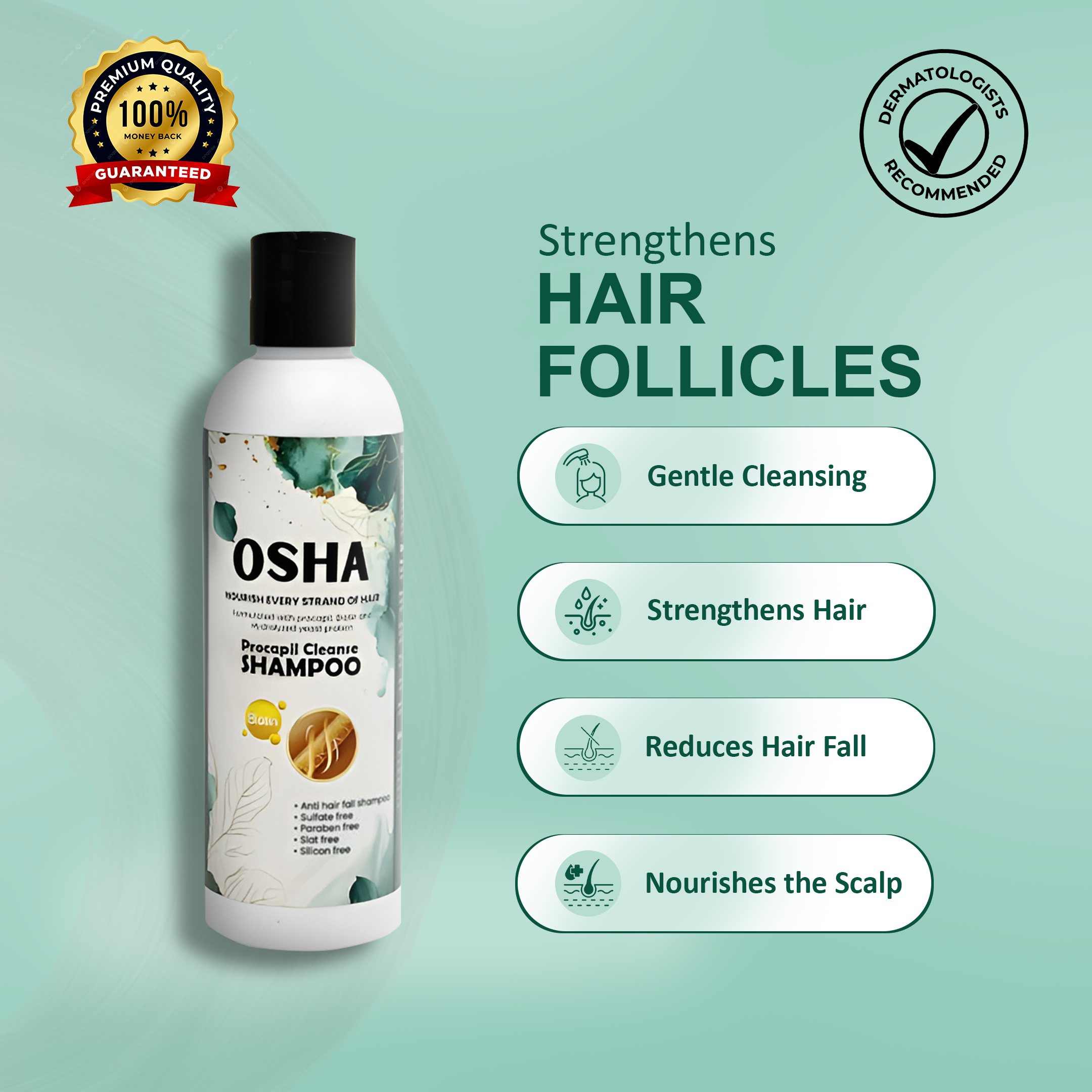 Procapil Cleanse Shampoo (Sulphate Free)